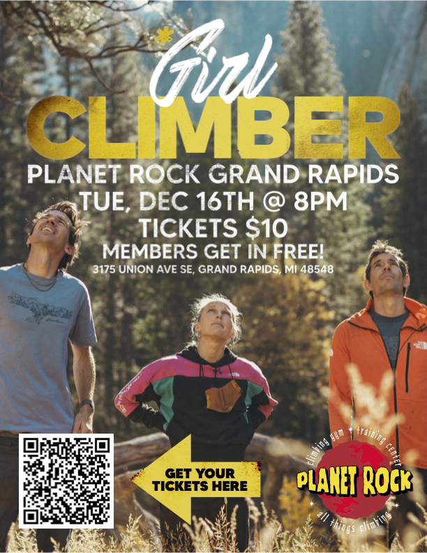 Girl Climber Poster Light